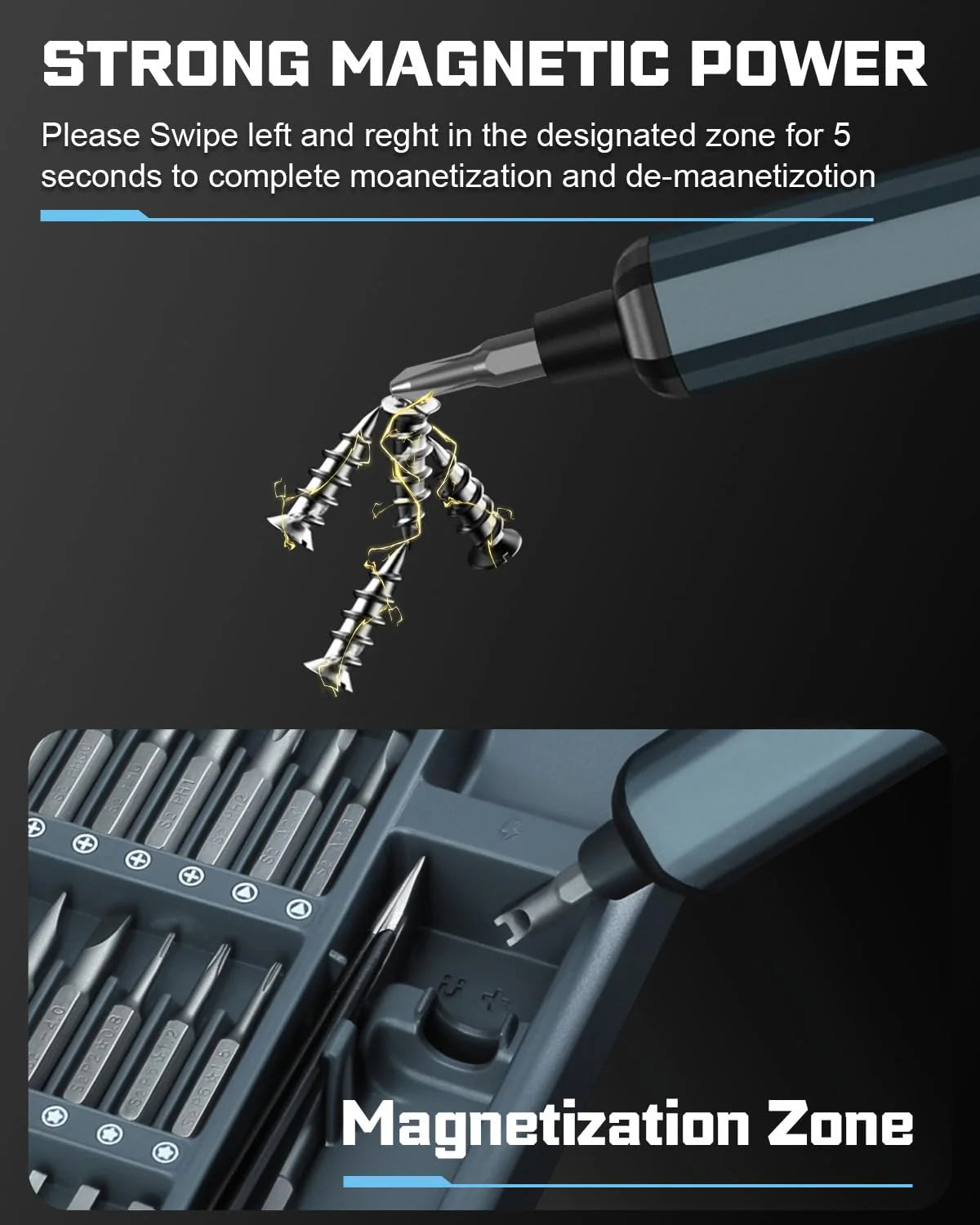Favolux™ 68 in 1 Electric Precision Screwdriver Set
