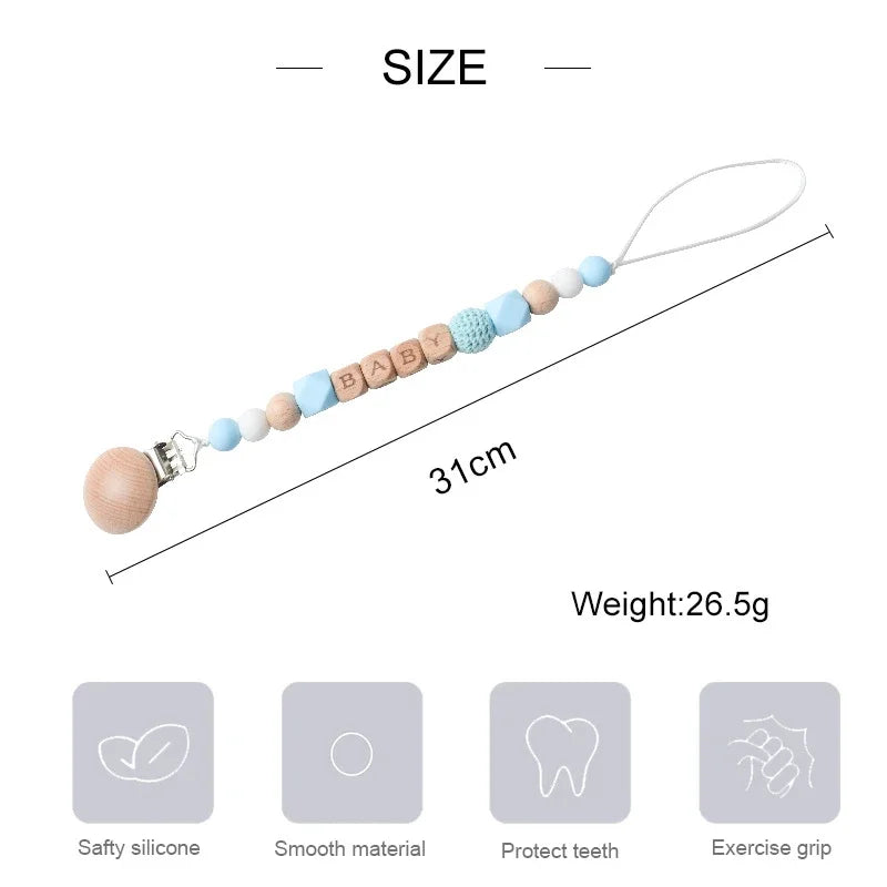 Favolux™ Baby Teethers Pacifier Clips