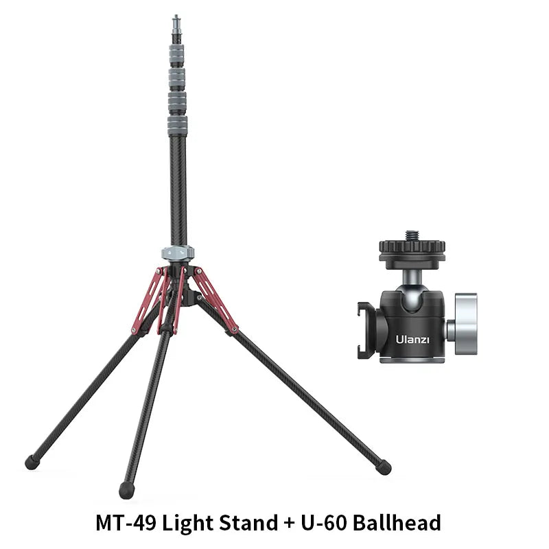 Favolux™ Carbon Fiber Portable Tripod Lighting Stand