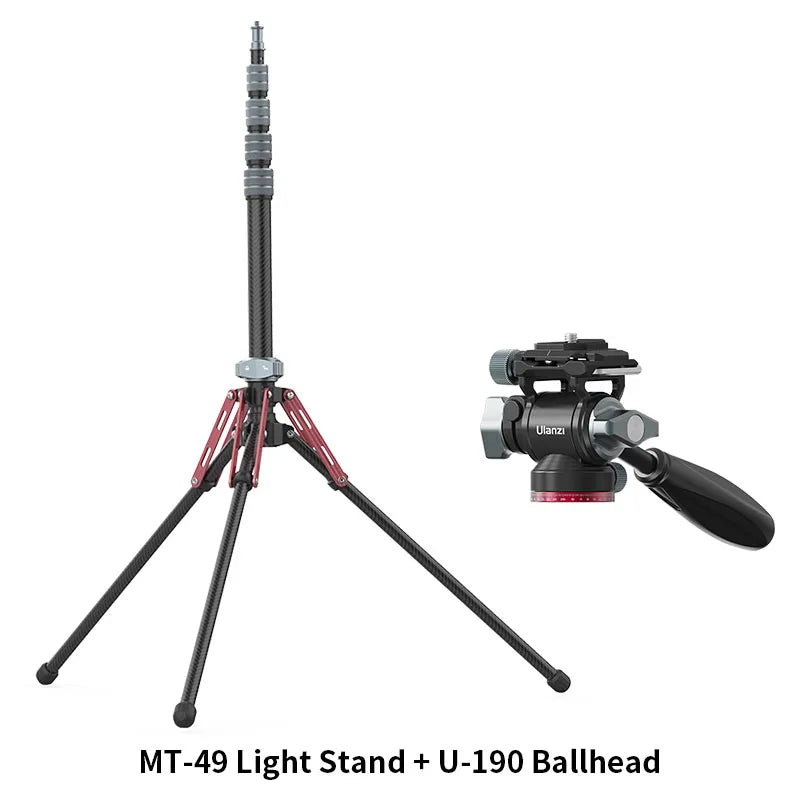 Favolux™ Carbon Fiber Portable Tripod Lighting Stand