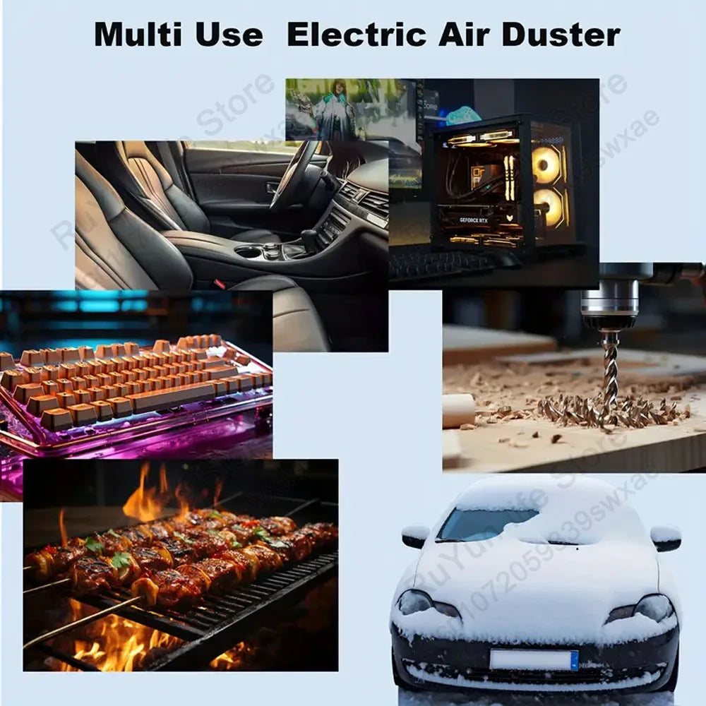 Favolux™ Electric Adjustable 130000RPM Mini Turbo Jet Fan