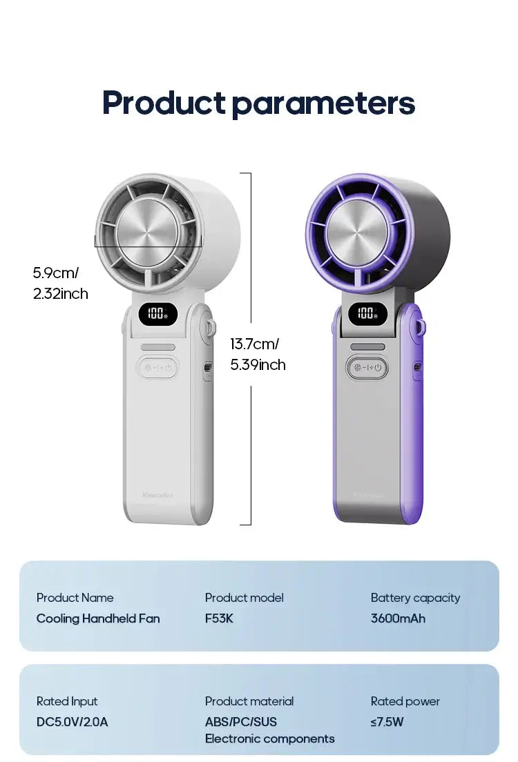 Favolux™ Portable Foldable Mini A/C Chiller Turbo Fan