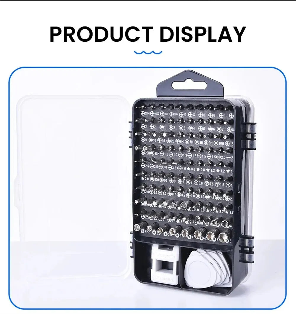 Favolux™ Electronics 115 in 1 Professional Screwdriver Set