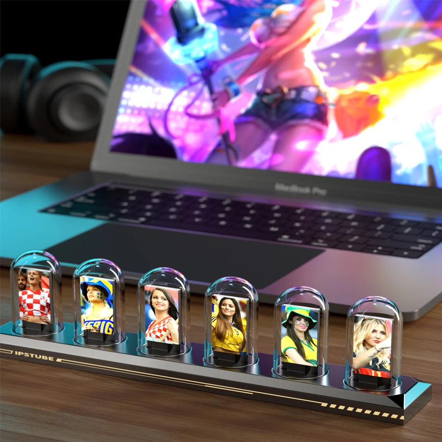 Favolux™ RGB IPS Color Tube LED Clock