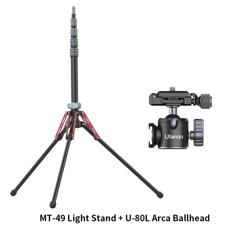 Favolux™ Carbon Fiber Portable Tripod Lighting Stand
