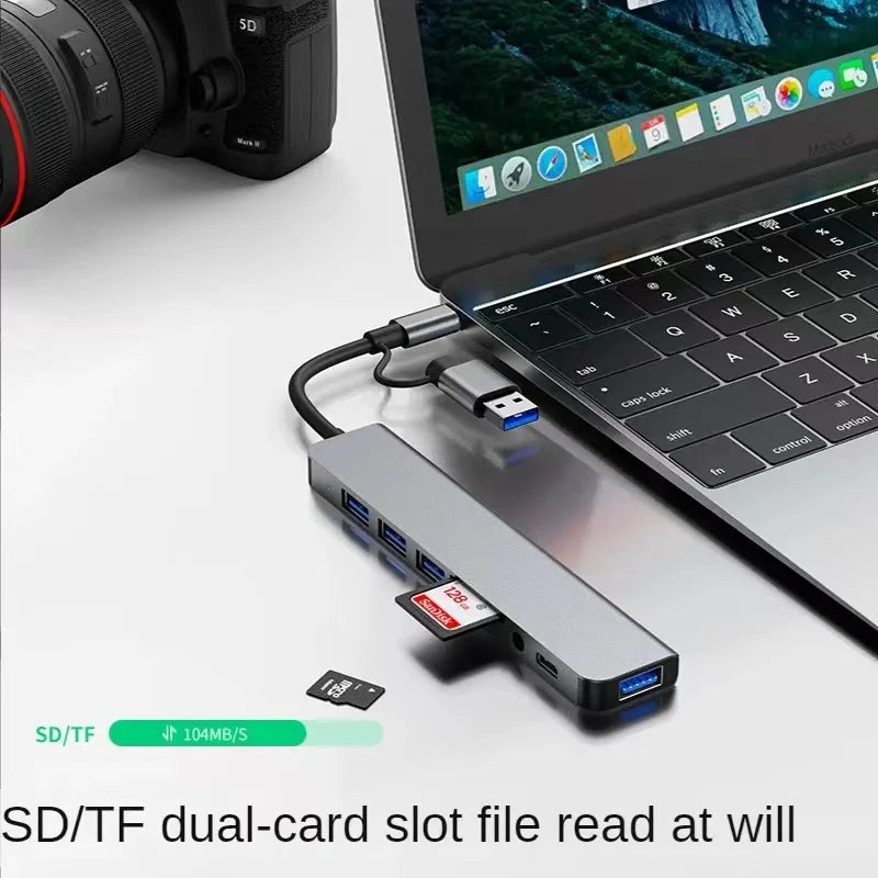 Favolux™ 8 In 2 Universal USB HUB