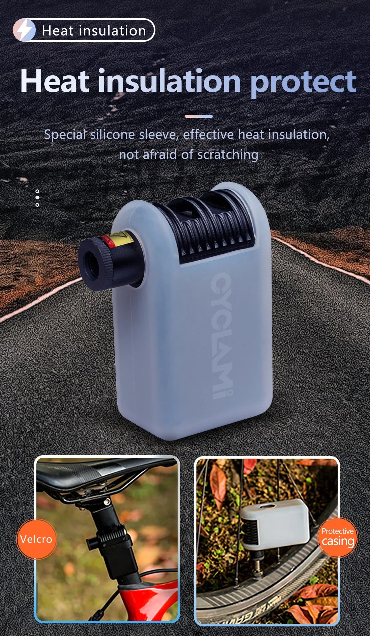 Favolux™ Electric Mini Bicycle Air Pump
