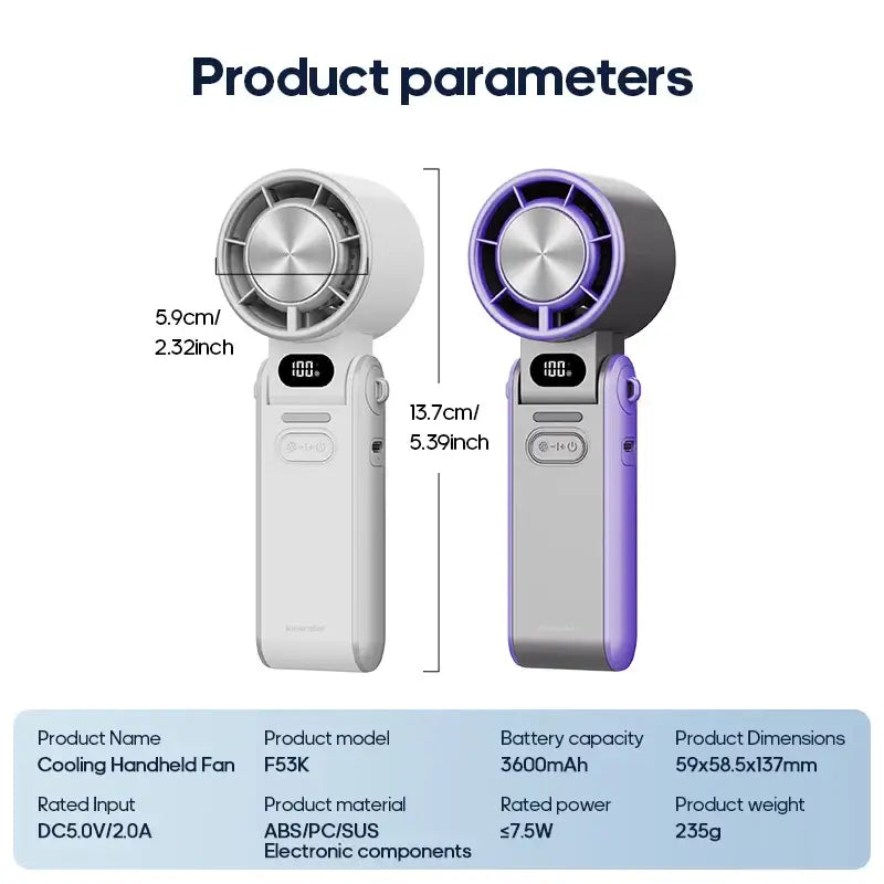 Favolux™ Portable Foldable Mini A/C Chiller Turbo Fan