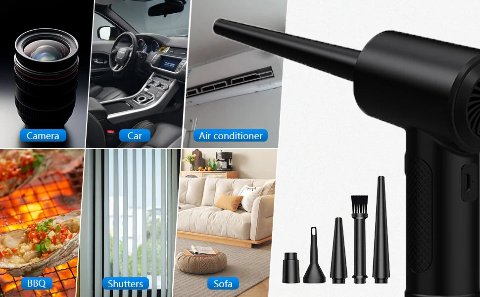 Favolux™ 51000 RPM Cordless Compressed Air Duster
