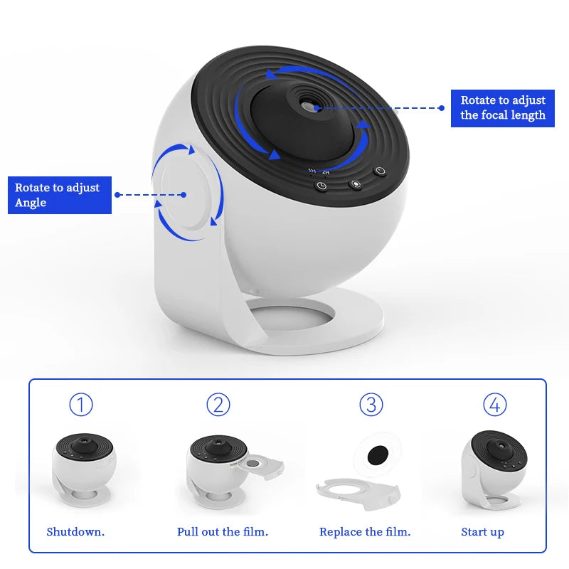 Favolux™ Night Light Galaxy Projector