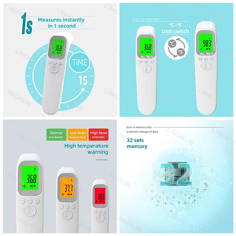 Favolux™ Medical Infrared Non-contact Fever Thermometer