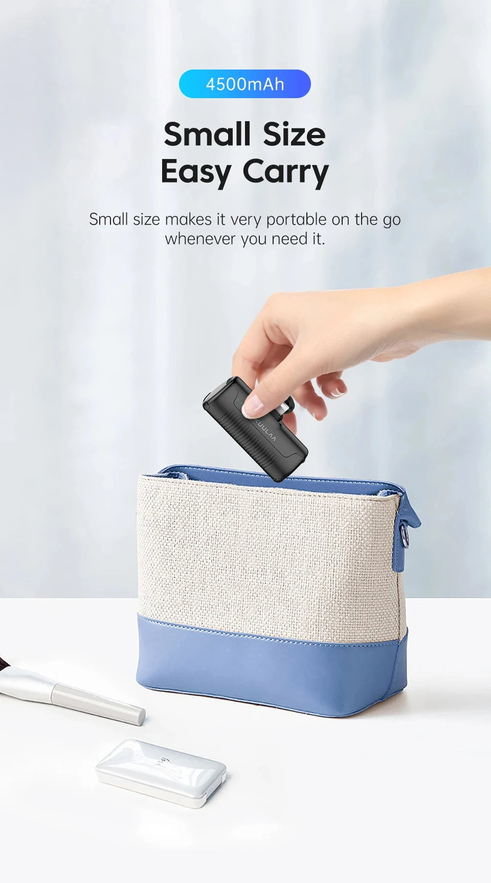 Favolux™ 4500mAh Mini Power Bank