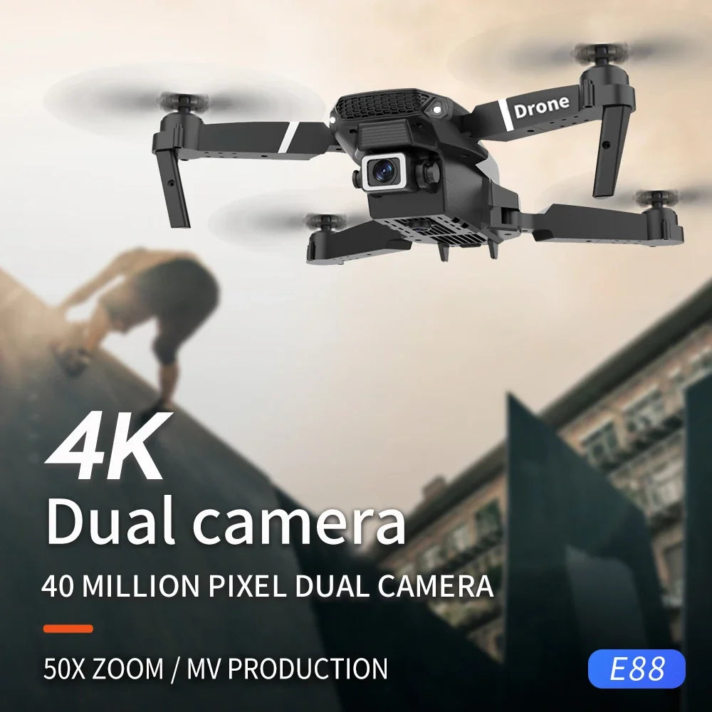 Favolux™ WIFI Wide Angle 4K Quadcopter Camera