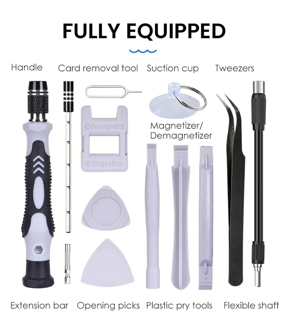 Favolux™ Electronics 115 in 1 Professional Screwdriver Set