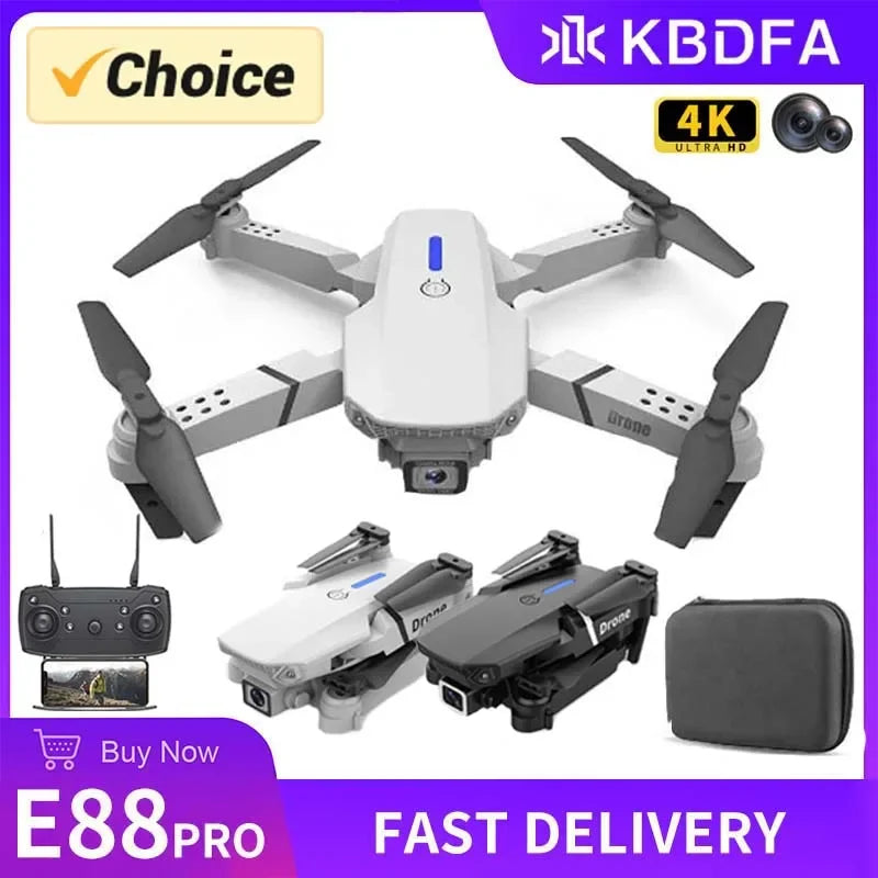 Favolux™ WIFI Wide Angle 4K Quadcopter Camera