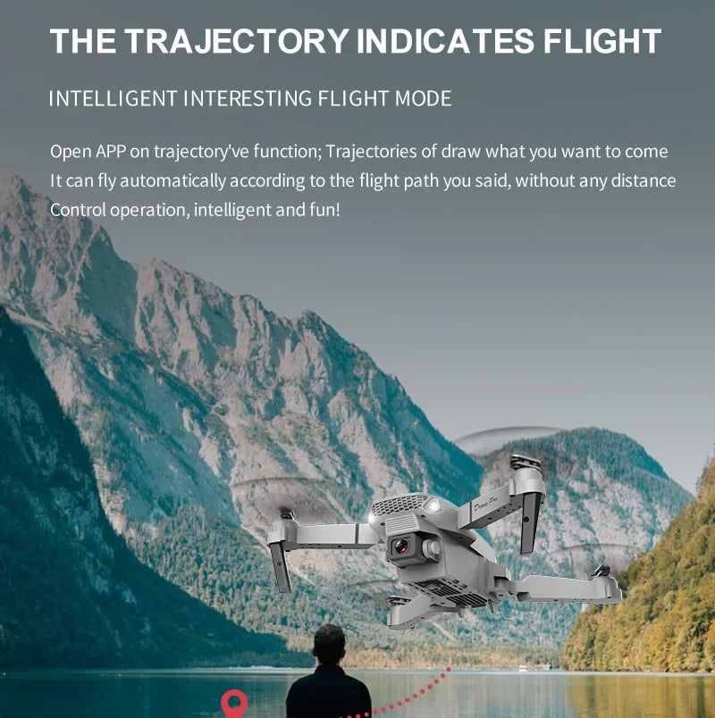 Favolux™ WIFI Wide Angle 4K Quadcopter Camera