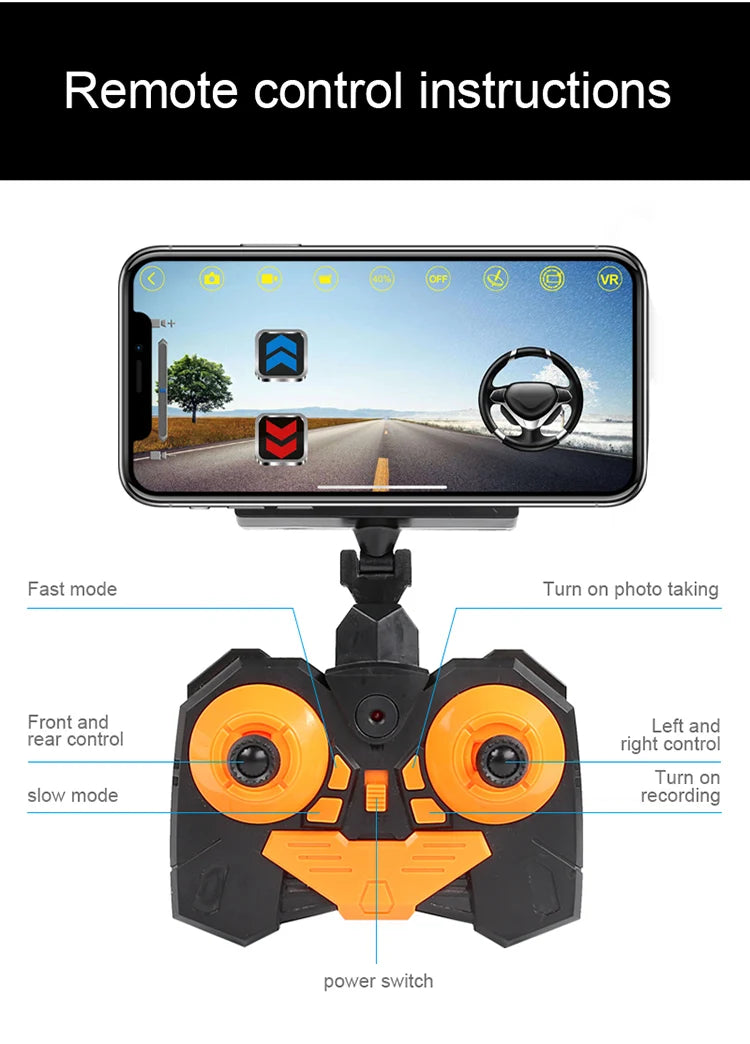 Favolux™ Car With HD Camera FPV WIFI Machine On Remote Control Stunt 1:18 2.4G SUV Radiocontrol Climbing Toys For Kids on a Sign