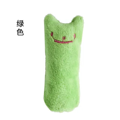 Favolux™ Teeth Grinding Catnip Toys Funny Interactive Plush Cat Toy Pet Kitten Chewing Vocal Toy Claws Thumb Bite Cat mint For Cats