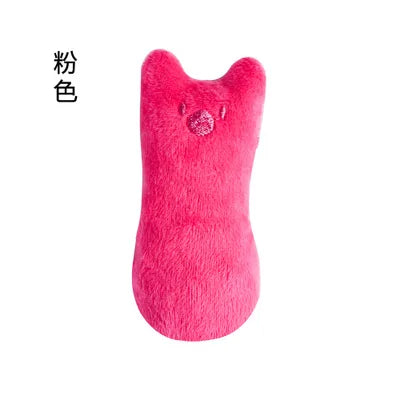 Favolux™ Teeth Grinding Catnip Toys Funny Interactive Plush Cat Toy Pet Kitten Chewing Vocal Toy Claws Thumb Bite Cat mint For Cats