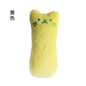 Favolux™ Teeth Grinding Catnip Toys Funny Interactive Plush Cat Toy Pet Kitten Chewing Vocal Toy Claws Thumb Bite Cat mint For Cats