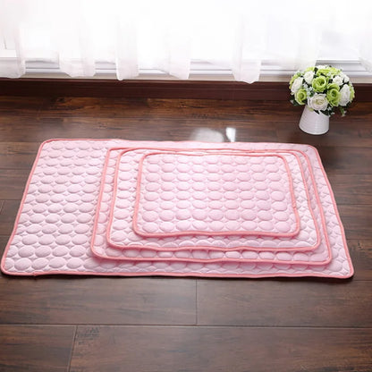 Favolux™ Dog Mat Cooling Summer Pad Mat For Dogs Cat Blanket Sofa Breathable Pet Dog Bed Summer Washable For Small Medium Large Dogs Car