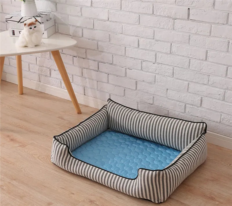 Favolux™ Dog Mat Cooling Summer Pad Mat For Dogs Cat Blanket Sofa Breathable Pet Dog Bed Summer Washable For Small Medium Large Dogs Car