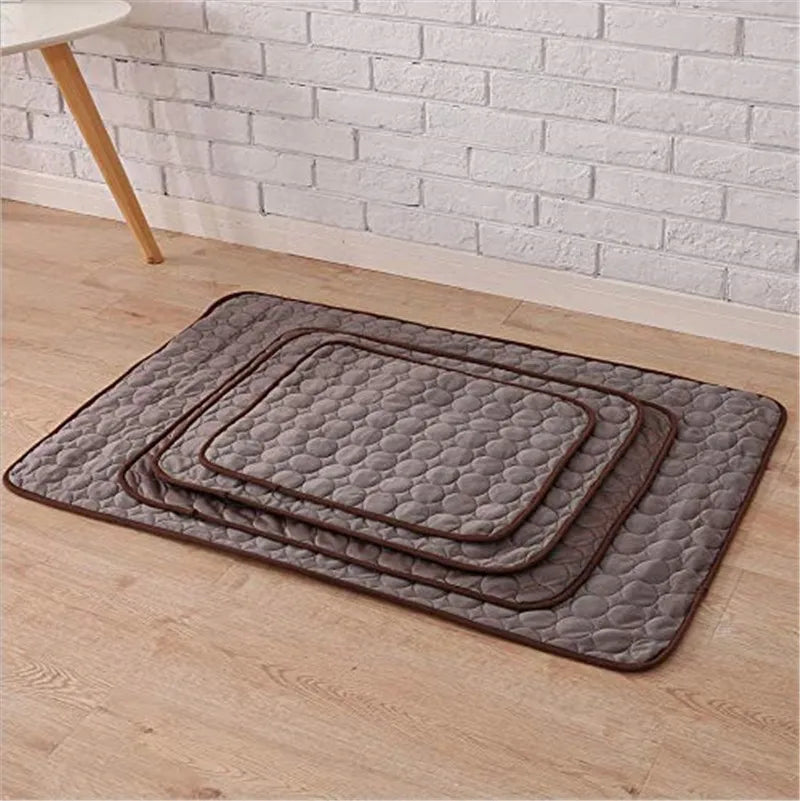 Favolux™ Dog Mat Cooling Summer Pad Mat For Dogs Cat Blanket Sofa Breathable Pet Dog Bed Summer Washable For Small Medium Large Dogs Car