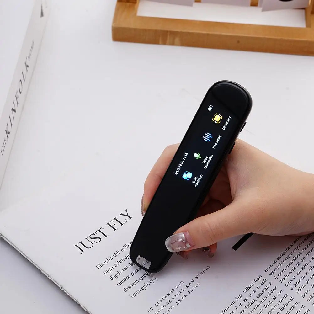 Favolux™ Offline Translation Pen For Teacher Student Dictionary English Intelligent Scanning Point Reading 123 Languages Translator Pen