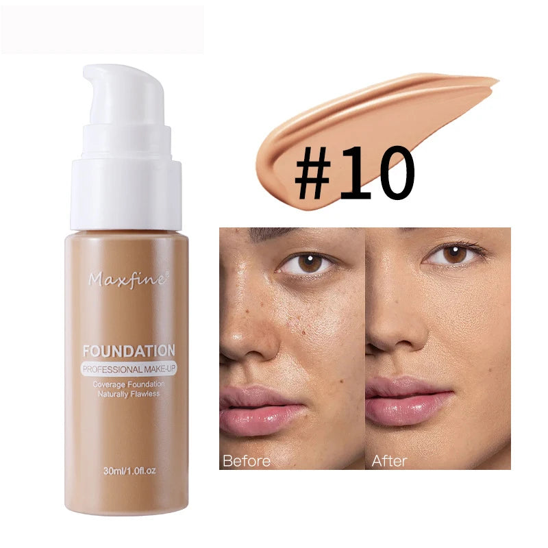 Favolux™ Liquid Foundation Effective Concealer Waterproof Sweat-resistant Makeup Professional Cosmetics