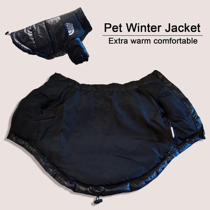 Favolux™ Large Winter Pet Dog Clothes French Bulldog Puppy Warm Windproof Jacket Small Medium Dog Reflective Coat Chihuahua Pet Outfits