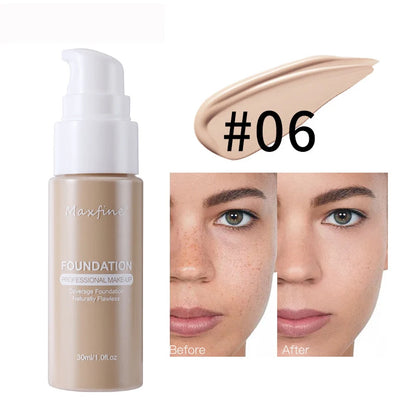 Favolux™ Liquid Foundation Effective Concealer Waterproof Sweat-resistant Makeup Professional Cosmetics