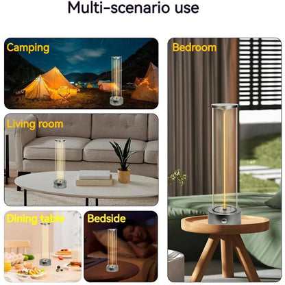 Favolux™ Cordless Portable LED Table Lamp Rechargeable Design Magnetic Desk Lamp with Touch Sensor Three-Level Dimmable For Bedroom Light