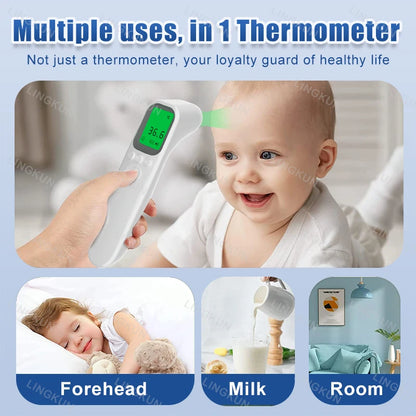 Favolux™ Infrared Fever Thermometer Medical Household Digital LCD Infant Adult Non-contact Laser Body Temperature Ear Thermometer