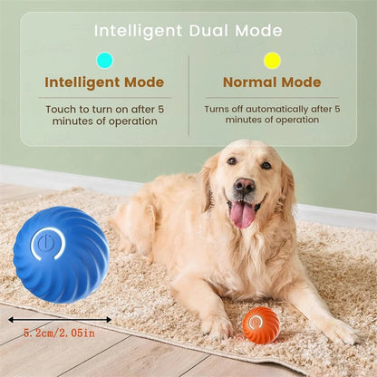 Favolux™ Smart Dog Toy Ball Electronic Interactive Pet Toy Moving Ball USB Automatic Moving Bouncing for Puppy Birthday Gift Cat Products