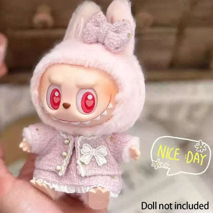 Labubu Monster Clothes Outfit Accessories