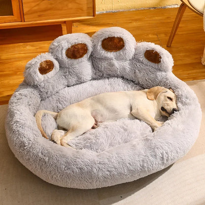 Favolux™ Kennel Winter Warm Medium and Large Dog Corgi Golden Retriever Dog Bed Velvet Sofa Sleeping Mat Four Seasons Pet Supplies