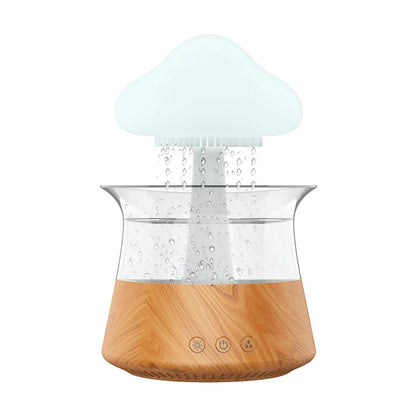 Favolux™ Relax Cloud Rain Diffuser Humidifier Raindrop Aromatherapy Machine Ultrasonic Atomization Humidification Colorful Lamp