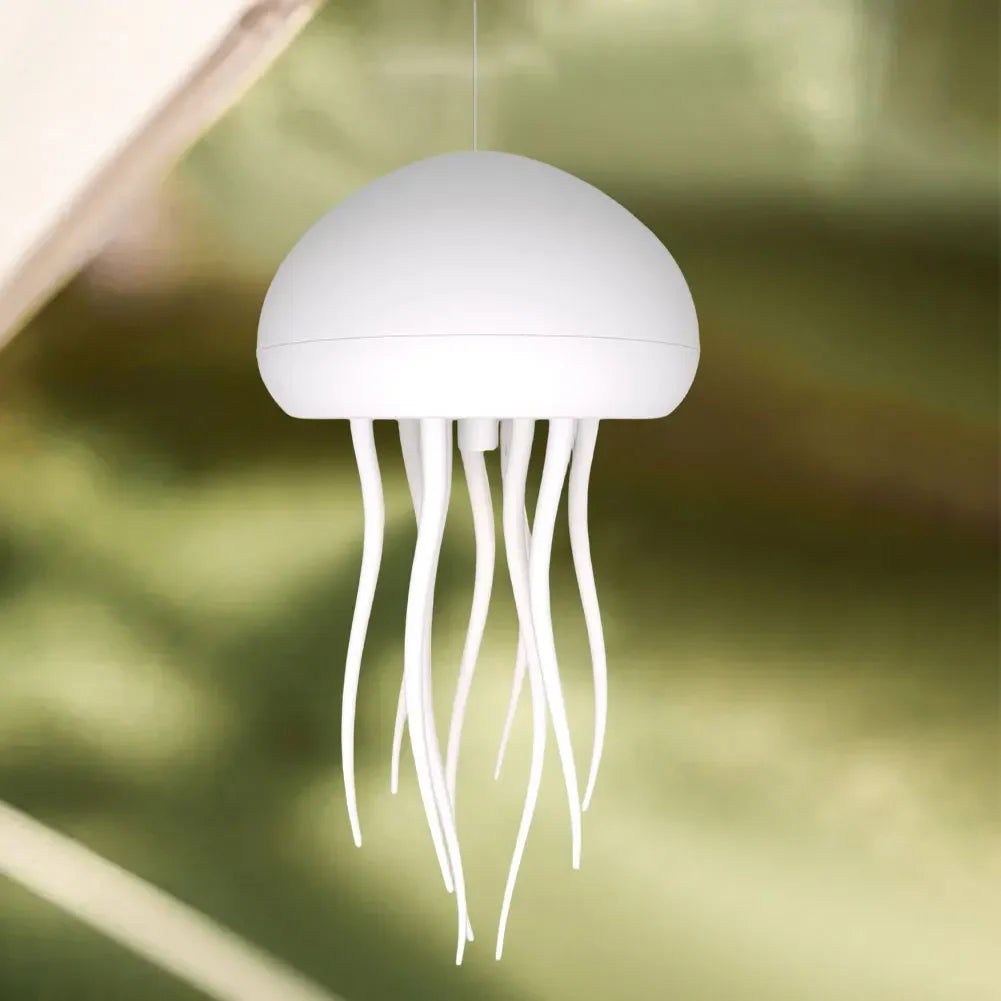 Favolux™ Cartoon Dancing Jellyfish Night Light RGB Gradient Cute Jellyfish Bedside Lamp Voice Control Type-C Charging LED Night Lamp