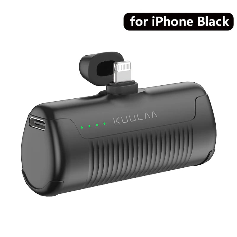 Favolux™ Mini Power Bank 4500mAh - Portable Charger for iPhone 16 15 14 13 Pro Max & Samsung/Xiaomi - External Battery PowerBank