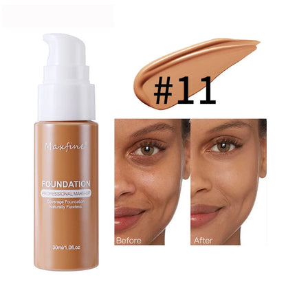 Favolux™ Liquid Foundation Effective Concealer Waterproof Sweat-resistant Makeup Professional Cosmetics