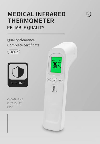 Favolux™ Infrared Fever Thermometer Medical Household Digital LCD Infant Adult Non-contact Laser Body Temperature Ear Thermometer