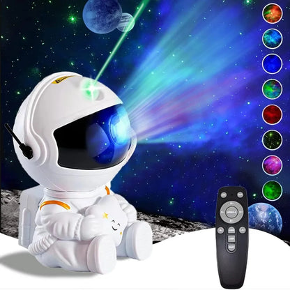 Favolux™ Star Projector Galaxy Night Light Astronaut Space Projector Starry Nebula Ceiling LED Lamp for Bedroom Home Decorative kids gift