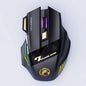 Favolux™ Wireless Gaming Mouse USB IMICE GW-X7 3200DPI Dual Mode Rechargeable 7 Keys 2.4Ghz Silent Mouse Bluetooth 7-color Breathing LED