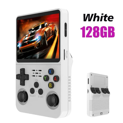 Favolux™ Open Source R36S Retro Handheld Video Game Console Linux System 3.5 Inch IPS Screen Portable Pocket Video Player 64GB 128G Games