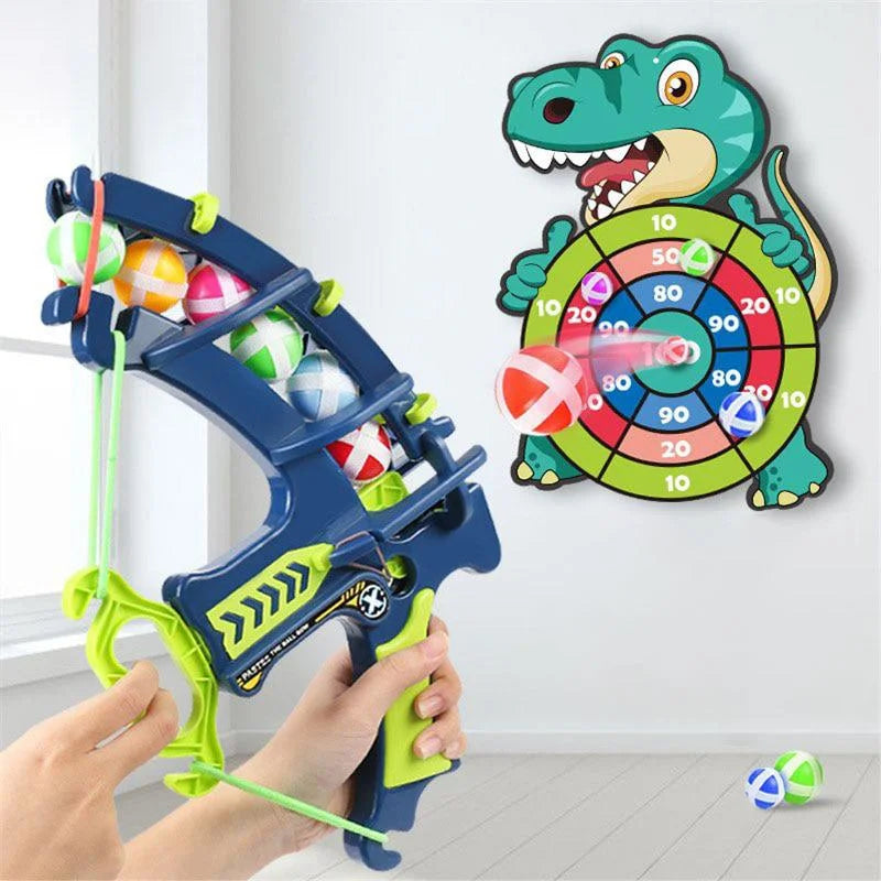 Favolux™ Throw Sport Slingshot Target Sticky Ball Dartboard Basketball Board Games Educational Children's outdoor Game toy