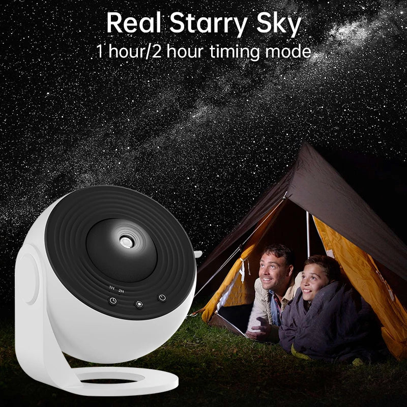 Favolux™ Night Light Galaxy Projector Starry Sky Projector 360° Rotate Planetarium Lamp For Kids Bedroom Valentines Day Gift Wedding Deco