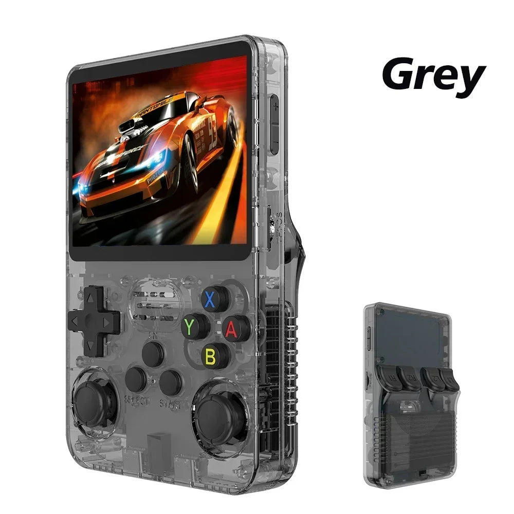 Favolux™ Open Source R36S Retro Handheld Video Game Console Linux System 3.5 Inch IPS Screen Portable Pocket Video Player 64GB 128G Games