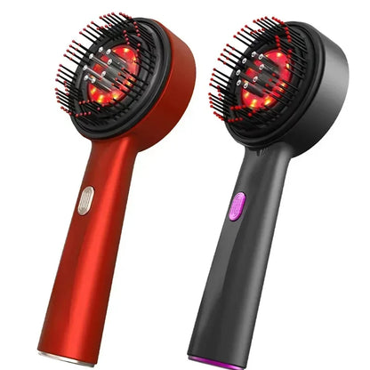 Favolux™ Electric Vibration Massage Comb Red Light Therapy Hair Growth Massage Scalp Brush Anti Hair Loss Liquid Oil Applicator Hair Care