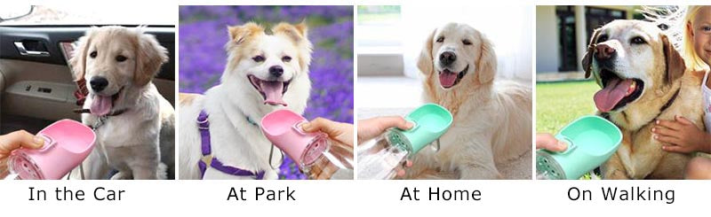 Favolux™ Portable Dog Water Bottle For Small Large Dogs Cat Outdoor Leakproof Walking Drinking Bowls Chihuahua French Bulldog Supplies