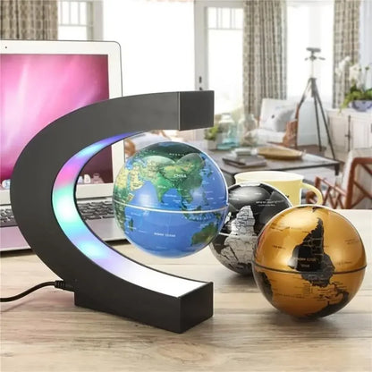 Favolux™ Magnetic Floating Levitation Globe LED World Map Electronic Antigravity Lamp Novelty Ball Light Home Decor Lamps Birthday Gifts